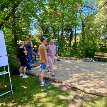 Einweihung Bouleplatz